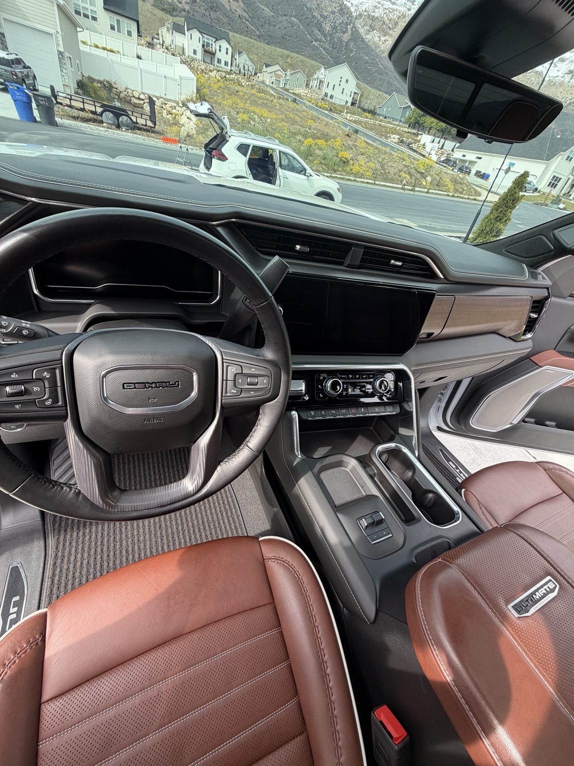 GMC Denali interior after detail