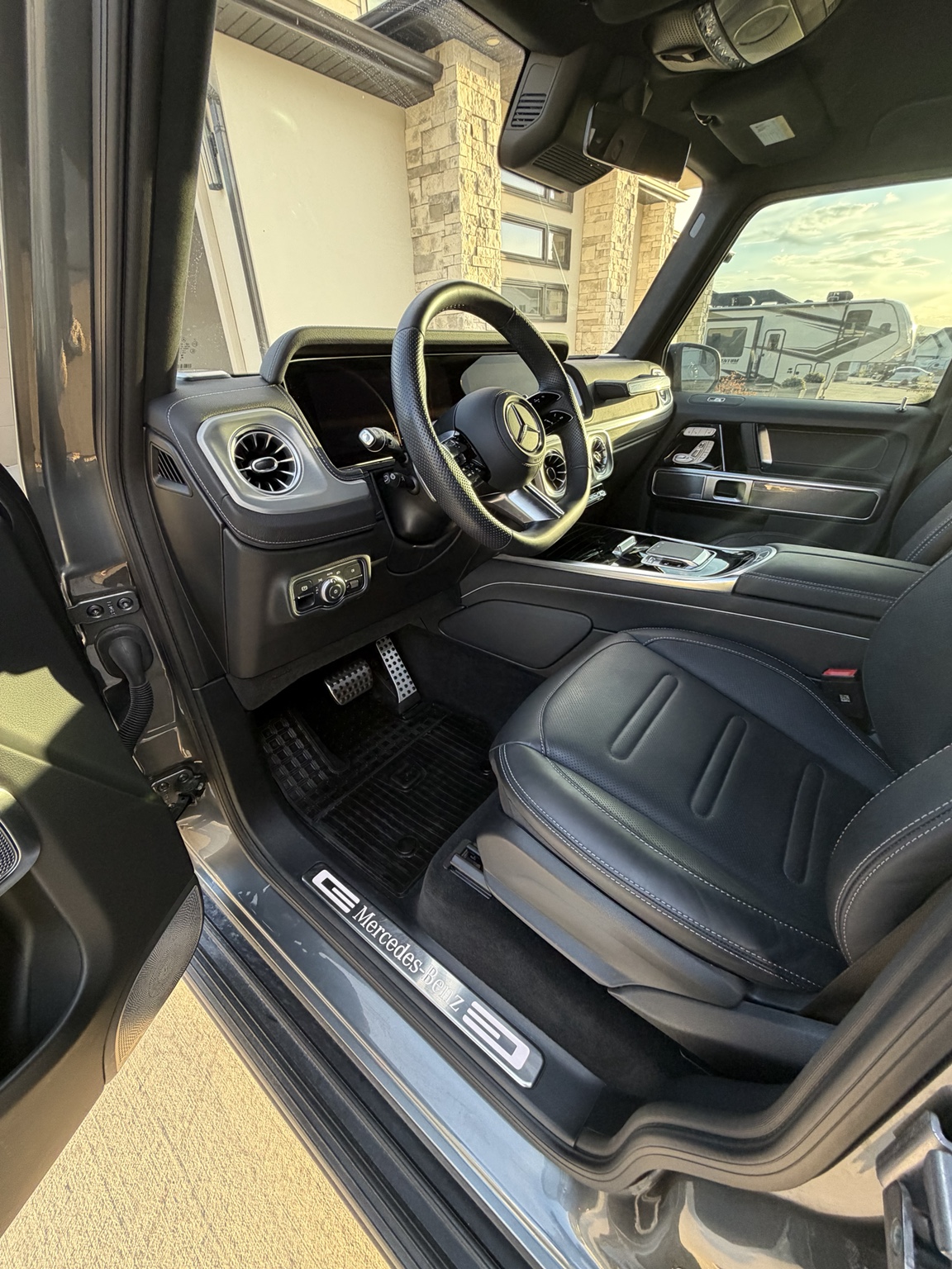Mercedes G Wagon interior after detail